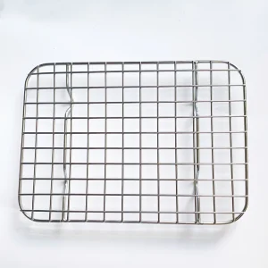 Cooling Rack Stainless Steel BBQ Accessories Cooking Rack Oven Safe Grid Wire Racks for Cooking and Baking Tools
