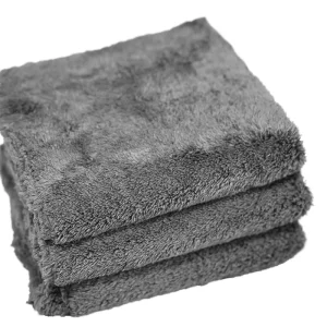 Coral Fleece Microfiber Cloth with Plush Edgeless Car Drying Wash Detailing Buffing Polishing Towel for Car Care