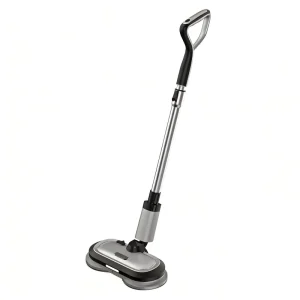 Cordless Electric Spin Mop Wet/Dry Mopping Waxing Floors Detachable 2600mAh Battery 300mL Water Tank Multi-Language Household