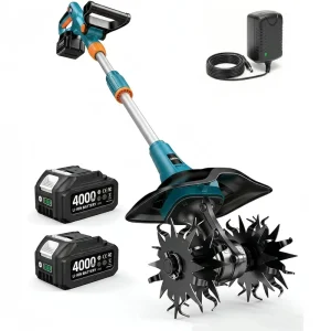 Cordless Lithium Battery Handheld Electric Tiller Cultivator for Garden Raised Bed Flower Bed OEM OEM Factory