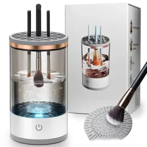 Cosmetic Brush Cleaner Rechargeable Electric Cleaning Brush Automatic Washer Quick drying Tool