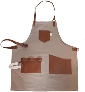 Cotton Apron with Adjustable Strap