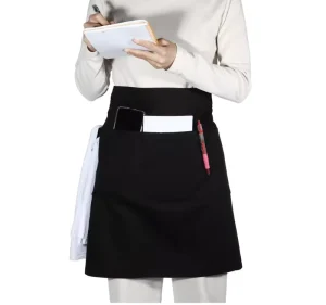 Cotton Half Waist 3 Pocket Waiter Unisex Apron
