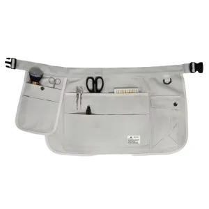 Cotton Waist Apron Beauty Makeup Storage Half Apron with Pockets Sleeveless Gardening Work Sleeveless Apron