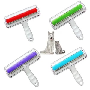 Couch Comb Carpet Brush Dog Lint Roller Reusable Self Cleaning Pet Hair Remover Roller