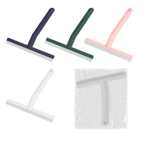 Creative Cleaning Tool Glass Scraper Bathroom Floors Soft Rubber Window Squeegee Portable Waterproof Handheld for Car Windows