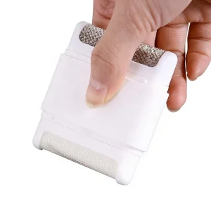 Creative Plastic Manual Lint Roller & Remover for Sweaters with Double Head Brush and Customizable Logo