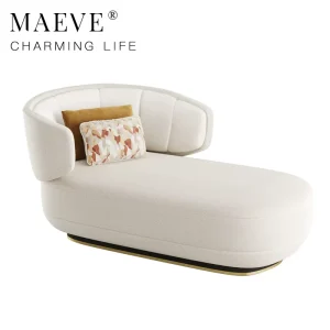Creative and Popular Single person Sofa Chair Balcony Home Living Room Small Apartment Lazy Sofa Soft Fabric Sofa High end