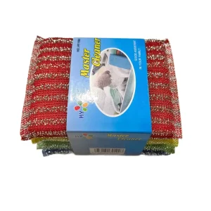 Cross-Border Sustainable Thickened Dishwashing Sponge Block Scouring Pad Kitchen Supplies Cleaning Sponge Scrubbing Dishcloth