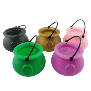 Cross border Halloween St Patrick’s Day Qixi Festival Plastic Multicolor Mini Buckets Decoration Ready to ship Bulk