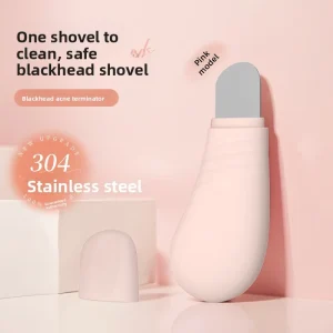 Cross border New C Type Blackhead Shovel 304 Stainless Steel Manual Face Pore Cleaning Dead Skin Removal Tool
