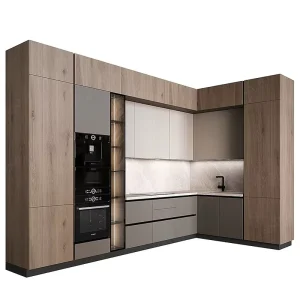 Cuisine Kitchen Cabinet Sets Stylish Finish with Adjustable Storage and Durable Construction for Long lasting Use
