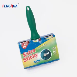 Custom 10cm 30 60 90 100 Sheets Spiral Tear Paper Brushes Pet Hair Remover Sticky Adhesive Clothes Dust Cleaning Lint Rollers