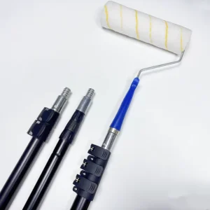 Custom 2.5 Meters Aluminum Telescopic Pole Extendable Rod with Flip Lock Twist Lock for Cleaning Tool