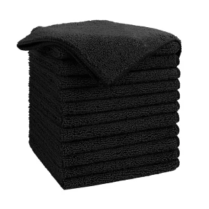 Custom 30x30cm Rag Absorbent Kitchen Dish Cloth Towel Car Microfiber Cleaning Cloth