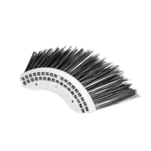 Custom 4 5 Segments 31 Holes Wire Side Brush Gutter Broom with Poly Steel Filaments for Elgin Tymco Schwarze Replacement Sweeper