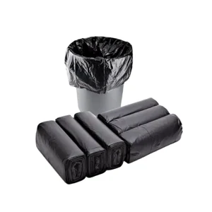 Custom 45*55CM Trash Bags Black Household Garbage Bag on Roll