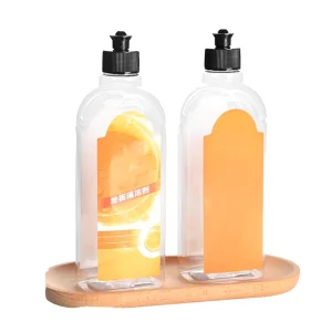 Custom 500ml PET Screw Cap Floor Cleaner with Screen Printing for Household Washing Machine Decontamination