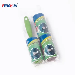 Custom Adhesive 30 60 90 100 Sheets Tear Tape Paper Sticky Clothes Dust Clean Pet Hair Remover Lint Roller