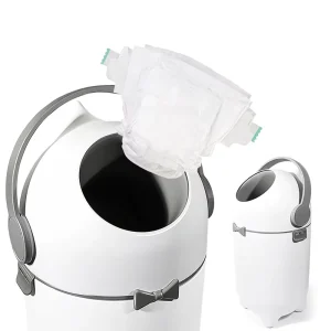 Custom Anti Odor Waste Bin Deodorant Nappy Trash Bin Diaper Pail Kitchen Baby Diapers Disposal Garbage Trash Can