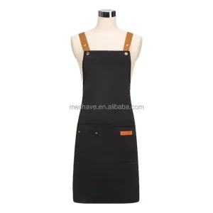Custom Apron Kitchen Waterproof and Oil Proof Adjustable Waiter Custom Waterproof Tool Washable Carpenter Barista Cape