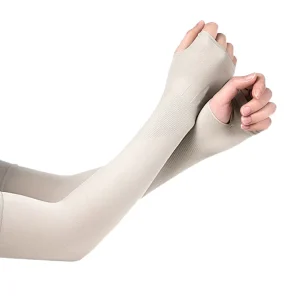 Custom Arm Sleeve Personalized Add Your Image Text Elastic Breathable Oversleeve Sleeves Covers for Cycling