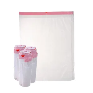 Custom Basics Multipurpose Tall Kitchen Drawstring Big Colored Plastic Roller Super Resistant Trash Bags