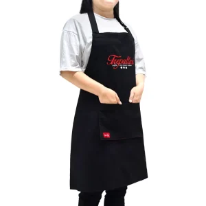 Custom Breathable Eco Friendly Polyester Waist Apron Kit for Women and Men Kitchen Cooking Cafes and Beauty Studios Uniform
