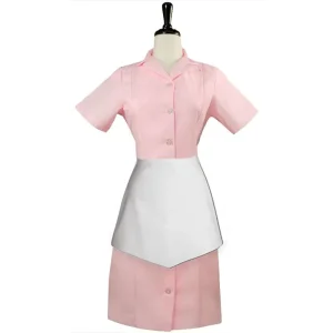 Custom Cafe Shop Waiter Waist Aprons Hotel Restaurant Bakery Kitchen Cooking Work Uniform Half Length Aprons