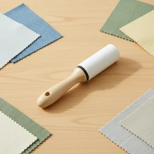 Custom Cleaning Adhesive Men Clothes Lint Remover Roller With Cover