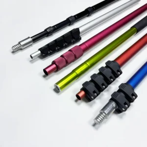Custom Colorful Aluminum Telescopic Extension Pole Window Cleaning Pole for Multi Purpose