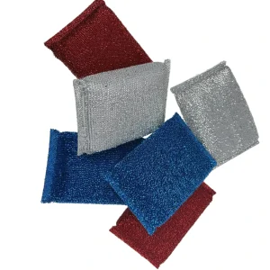 Custom Colorful Pot Scouring Pads Sponge Dishwashing Sponge Kitchen Pot Cleaning Dish Washing