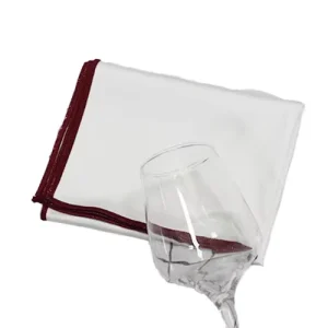 Custom Design 50*70cm Soft Microfiber Wine Glass Cleaning Cloth Premium Microfiber Material Lint Free Soft Absorbent