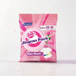 Custom Design Gravure Printed Laminated Back Sealed Moisture Proof Durable Laundry Detergent Washing Powder Liquid Packaging