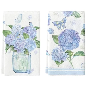Custom Digital Print Waffle Tea Towel Microfiber Cleaning Cloth Kitchen Wipes Eco Friendly Quick Dry