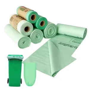 Custom Disposable Biodegradable Trash Bags for Household