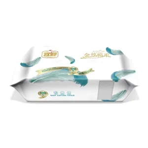 Custom Disposable Cotton Dry and Wet Wipes OEM ISO9001 Certified Non Scented for Clean Care