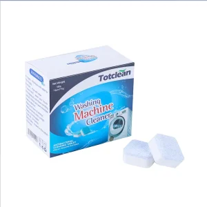 Custom Disposable Solid Washing Machine Deep Cleaner Tablets for Bathroom Use Eco Friendly