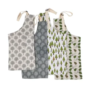 Custom Eco Friendly Cotton Bib Style Sleeveless Chef Aprons Washable Durable Breathable Pockets Waist Design for Cleaning