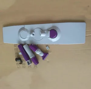Custom Factory Plastic Flat Mop Replacement Parts Universal Swivel Mop Head Connector for Household Cleaning Tools