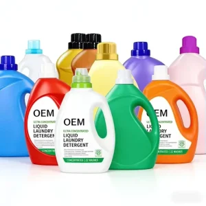 Custom Floral Lavender Natural Strong Stain Remover Cleaning Apparel Liquid Eco Friendly Formula Household Efficiency Tough