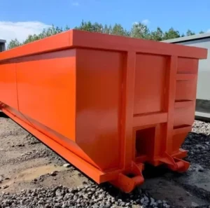 Custom Garbage Recycling Bin Heavy Duty Large Volume Industrial Construction Roll Off Container Dumpster