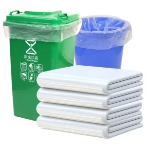 Custom Heavy Duty 50 Gallon Plastic Trash Bag Large Garbage Bag with Custom Logo Household Use