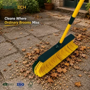 Custom Heavy Duty Outdoor Broom to Sweep Leaves Multi Function Garden Tool