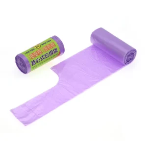 Custom Heavy Duty Side Gusset Trash Bags with Heat Sealing Waterproof PE Material Gravure Printed Packaging