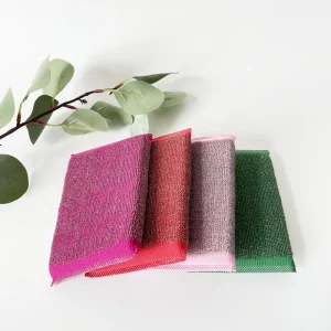 Custom Heavy Duty Stainless Steel Scouring Pad Sponges Non Scratch Kitchen Cleaning Tool for Dishes