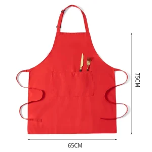 Custom High Quality Apron & Aprons Pvc Industrial Apron Ponk Stylist Apron Leather Chef Apron Waterproof Smock Apron