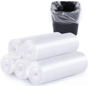 Custom Household Clear Garbage Bag Trash Bags Kitchen Star Seal Trash Bags