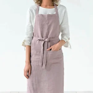 Custom Kitchen Canvas Apron Barista Kids Apron Natural Korean Cooking Cotton Aprons