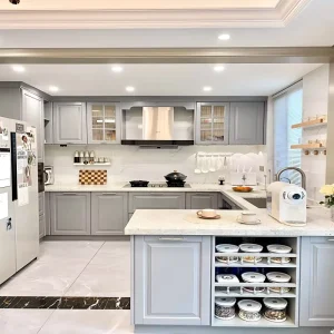 Custom Kitchen Island With Sink Storage Full Kitchen Cabinet Set